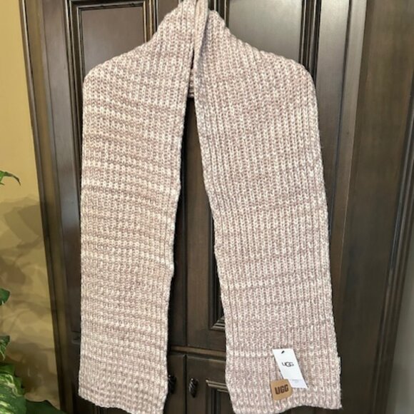UGG Ashen Rose Multi Chunky Space Dye Scarf - Picture 1 of 8